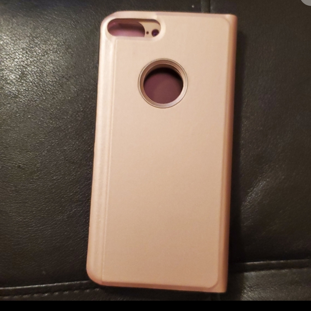 Pink I phone case and wallet